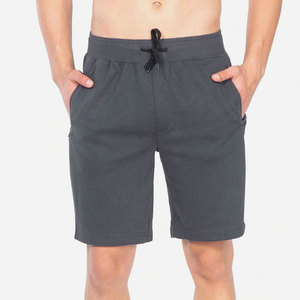 Shorts pour hommes tendance, 100% coton, uni, décontracté, athlétique, entraînement, gym, confort, course à pied, fitness, vêtements de sport, séchage rapide - Product Image 1