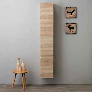 Columna de Baño Suspendida de Roble Well Belize con 2 Puertas, Muebles Elegantes para su Espacio de Baño - Product Image 2