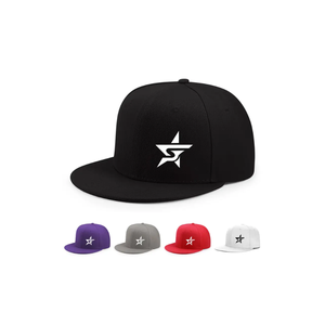 Urban Trendy Custom Logo Flat Brim Summer Snapback Hat Deportes Hip Hop Actividades al aire libre Gorra para fiesta de esquí Apropiado - Product Image 2