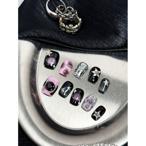 Faux ongles à presser Dark Luck Gothic Star Cross - Product Image 3