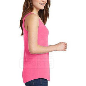 Débardeur de sport pour femme confortable, écologique, respirant et à séchage rapide avec logo frontal – Prix bas, en stock - Product Image 3