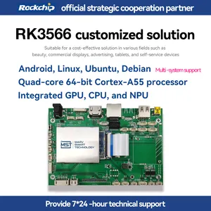 Материнская плата Rockchip RK3566 с четырехъядерным процессором, Android 11 OS