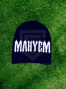 หมวกไหมพรมอะคริลิคถักแบบมีกระดุมติดโลโก้ตามสั่งหมวกชาวประมงหมวกสำหรับฤดูหนาว - Product Image 3