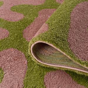 <b>Modern</b> Machine Made Joli Doodle Green & Pink Rectangular <b>Living</b> <b>Room</b> <b>Rug</b> by Netline Home - Product Image 4