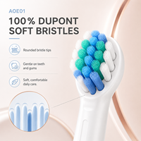 Cepillo de dientes eléctrico giratorio, cerdas suaves Dupont, resistente al agua IPX7, batería de 1200mAh, 3 modos, blanqueamiento dental, para el hogar