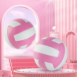 Vente en gros Ballon de volley-ball de plage en PVC de taille standard le moins cher personnalisé Taille officielle de volley-ball 5 - Product Image 2