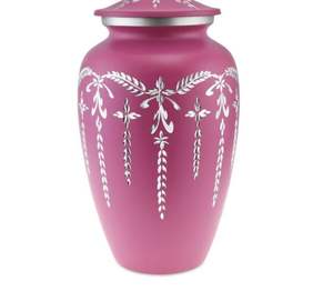 Urnes de conception en métal taillé au diamant de haute qualité Urnes de crémation noires attrayantes Fournitures funéraires Urnes commémoratives - Product Image 2