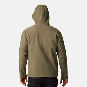 Veste Softshell Unisexe Réfléchissante Imperméable Respirante avec Capuche Protection Pluie Patchwork Vêtements de Travail Extérieur Vente en Gros - Product Image 4