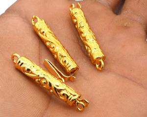 62X13mm Multi-Strand Box Fermoir 18K Or Cuivre Oxydé et Argent Plaqué 1 Brin Bijoux Fermoir B541 - Product Image 1