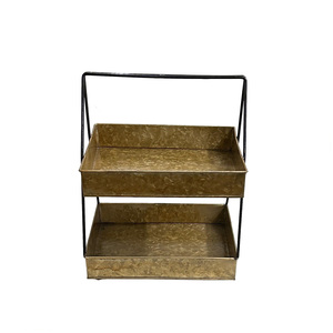 Nouveau support de rayonnage galvanisé à 2 niveaux sans boulon à rivets étagères métalliques étagère de rangement de garage en acier métallique pour usage domestique - Product Image 3