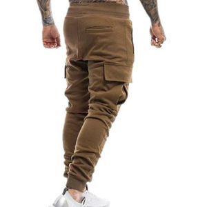 Nueva tendencia 2025, pantalones para correr con cordón, pantalones para hombre, ropa para hombre, ropa informal estilo Hip Hop para exteriores, pantalones Cargo con 6 bolsillos - Product Image 2