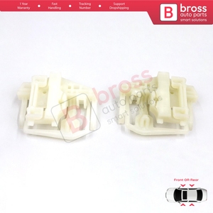 BWR711+BWR712 Power Window Regulator Repair <b>Clips</b> Front or Rear Left or Right for X3 E83 2003-2011 SUV - Product Image 6