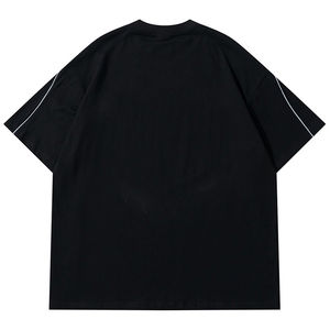 Camisetas de algodón liso para hombre, ropa de gimnasio de manga corta, deportes de gran tamaño, informal, estampado Gráfico, Moda, venta al por mayor, estilo moderno - Product Image 2