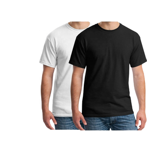 T-shirt de pickleball pour homme en marron, personnalisé, tricoté en coton, impression numérique, évacuation de l'humidité, séchage rapide, 100% coton, coupe classique - Product Image 1