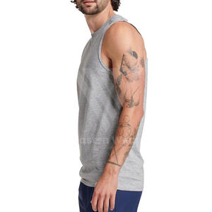 Débardeur de musculation pour hommes, vente chaude, sublimation, pour la vente en gros, vêtements d'entraînement de fitness, débardeur imprimé - Product Image 6