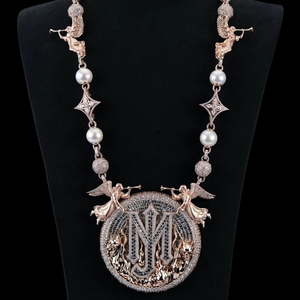 Joyería Hip Hop, Cadena con Colgante de Moissanita VVS, Plata 925, Letra con Incrustaciones de Moissanita, Certificado GRA, Unisex, Pasa el Test de Diamantes - Product Image 1