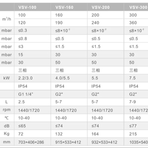 <span class=keywords><strong>VSV</strong></span> 300 Bomba de vacío de una etapa paleta rotativa 7,5 kW 300m3 - Product Image 1
