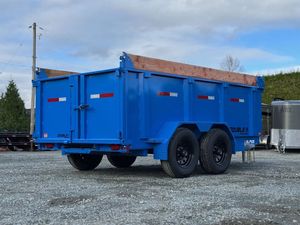 Remolque volquete doble A de alta calidad, la mejor venta, semirremolque agrícola, remolque volquete basculante en stock a la venta - Product Image 3