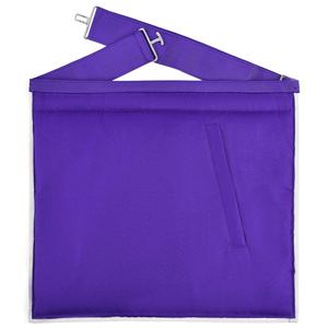 ตราประทับที่ดีของรัฐโอกลาโฮมาสีฟ้าลอดจ์ที่ผ่านมาต้นแบบผ้ากันเปื้อนกำมะหยี่ชาติพันธุ์ปรับแต่งตามความต้องการของผู้ซื้อ - Product Image 3