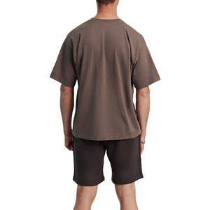 Camisetas de Hombre de Manga Corta, Talla Grande, Tejido de Punto Grueso de 280 g/m², 100% Algodón, Lisas, Personalizadas con Logotipo de Marca Serigrafiado - Product Image 6