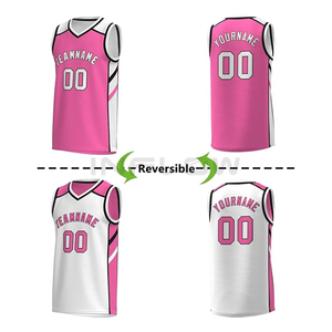 Customized 100% Polyester Moisture-Wicking Basketball Jersey Apparel Uniform Designs Front Youth Team Pattern Sublimation <b>Sets</b> - Product Image 2
