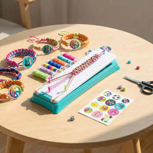 Kit de Fabricación de Pulseras de Plástico DIY para Niñas, Kit de Joyería en Caja - Product Image 2