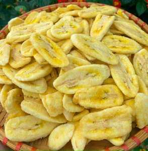 Vietnam Chips de bananes séchées Délicieux Snack croustillant Texture dure Fruits tropicaux naturels Sain Goût sucré Dessert Fournisseur - Product Image 3