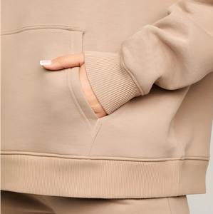 <b>Women's</b> High Quality Wholesale Winter <b>Tracksuit</b> Solid Pattern Eco-Friendly Features - Product Image 6