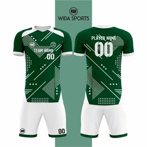 Uniformes de Fútbol de Tela 100% Poliéster para Entrenamiento Deportivo, Conjuntos de Uniformes de Fútbol Totalmente Sublimados para Adultos - Product Image 2