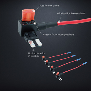 ตัวยึดฟิวส์ใบพัด MICRO II ในสาย-ส่วนขยายการเชื่อมโยงแบตเตอรี่ - Product Image 5