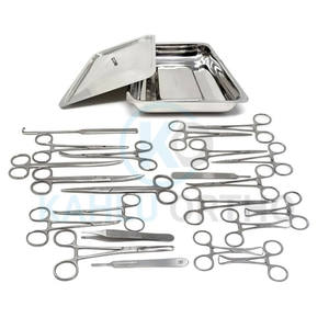 Pack de spay félin canin de chirurgie vétérinaire avec sutures de boîte à instruments par KAHLU ORTHOPEDIC - Product Image 1