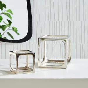 Figura de Animal Abstracta de Aluminio, Decoración de Hogar Moderna y Lujosa, Escultura Pulida - Product Image 2