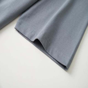 T-shirt vintage délavé à l'acide pour homme, coupe ample, 100% coton, uni, manches courtes, col rond, anti-boulochage, fabricant personnalisé, stock en vrac - Product Image 5