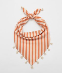 Bandana carré en coton classique, motif floral ethnique, imprimé à la main, doux, élégant, multifonctionnel, respirant, séchage rapide, pour l'extérieur - Product Image 5