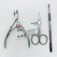 Coupe-cuticules professionnel en acier inoxydable durable pour manucure et pédicure, personnalisable