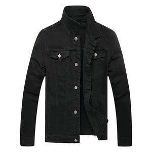 Nouvelle veste en jean bleu personnalisée de haute qualité pour hommes, respirante, col montant, fermeture, vente en gros, designs OEM pour l'hiver - Product Image 1
