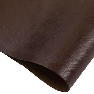 Cuir de vachette Saffiano de luxe pour sacs et portefeuilles haut de gamme, tissu en cuir véritable durable pour le bricolage et la couture - Product Image 5