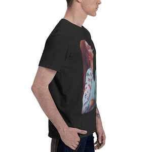 T-shirts Performance pour hommes Entraînement Fitness Coupe régulière Séchage rapide Respirant Hip Hop Jersey Tissu Doux Coton Muscle T-shirts - Product Image 6