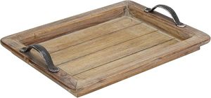 Plateau de service en bois compact pour usage quotidien dans la cuisine Plateau de service en bois massif pour le bureau et la maison à bas prix - Product Image 5