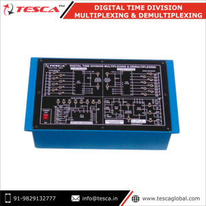 Equipo educativo de 8 canales Tablero de entrenamiento experimental División de tiempo digital Multiplexing Demultiplexing Hecho duradero - Product Image 2