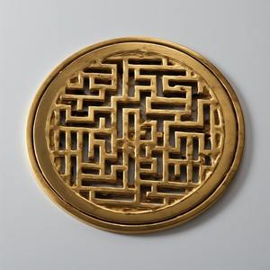 Couvre-drain de sol de salle de bain moderne en acier inoxydable avec conception à visser scellée pour utilisation hôtelière - Product Image 5