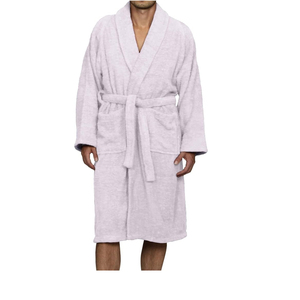 Albornoz de rizo unisex 100% algodón suave y transpirable para hoteles en casa resorts spa-personalizable-directo de fábrica - Product Image 1