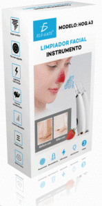 เครื่องดูดสิวเสี้ยนไฟฟ้าแบบชาร์จได้ 6 หัว ทำจากพลาสติก ABS สำหรับดูแลผิวหน้า ชาร์จแบบ Micro USB (US) - Product Image 4