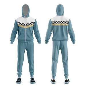 Service OEM, survêtement pour homme en coton 100% de haute qualité, taille personnalisée, hiver, uni, premium - Product Image 2