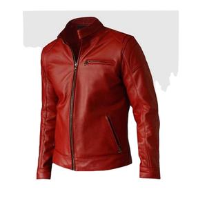 Chaqueta de Cuero Unisex Personalizada con Cuello Alto, Estilo Casual, Disponible a un Precio de Mercado Razonable, Personalización OEM - Product Image 1