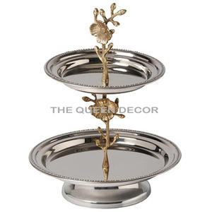 Présentoir à gâteau en métal unique Présentoir à gâteau de taille personnalisée Présentoir à dessert pour fête de mariage Design personnalisé pour la maison - Product Image 4