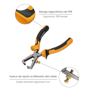 Pinze spelacavi 150 mm. Acero DIN 5745 - Product Image 3