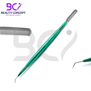 Extensions d'outils de séparation vertes OEM avec poignée facile à saisir de différentes formes pour la crème de levage des cils - Product Image 2