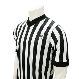 SHH personalizado Unisex 100% PERFORMANCE manga corta y larga voleibol/baloncesto cuello en V camisa LOGO en el pecho izquierdo borde blanco - Product Image 1