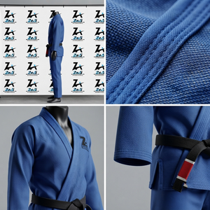 Nuevo Kimono Brasileño Personalizado, Uniforme de Judo, Spandex, Poliéster, Ropa Deportiva de Artes Marciales, Uniforme de Jiu Jitsu y Judo - Product Image 4